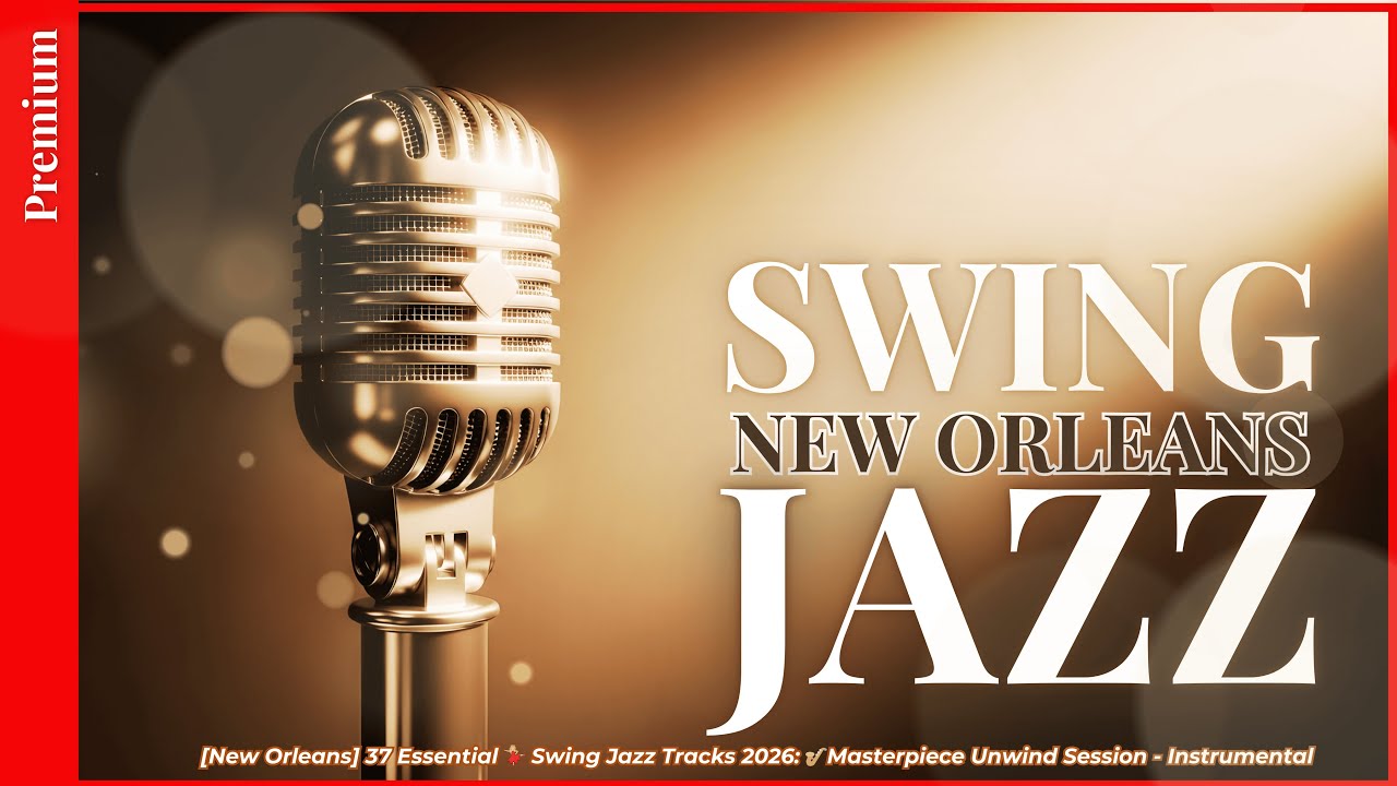 [New Orleans] 37 лучших 💃 треков свинг-джаза 2026: 🎷Шедевры для отдыха — инструментал