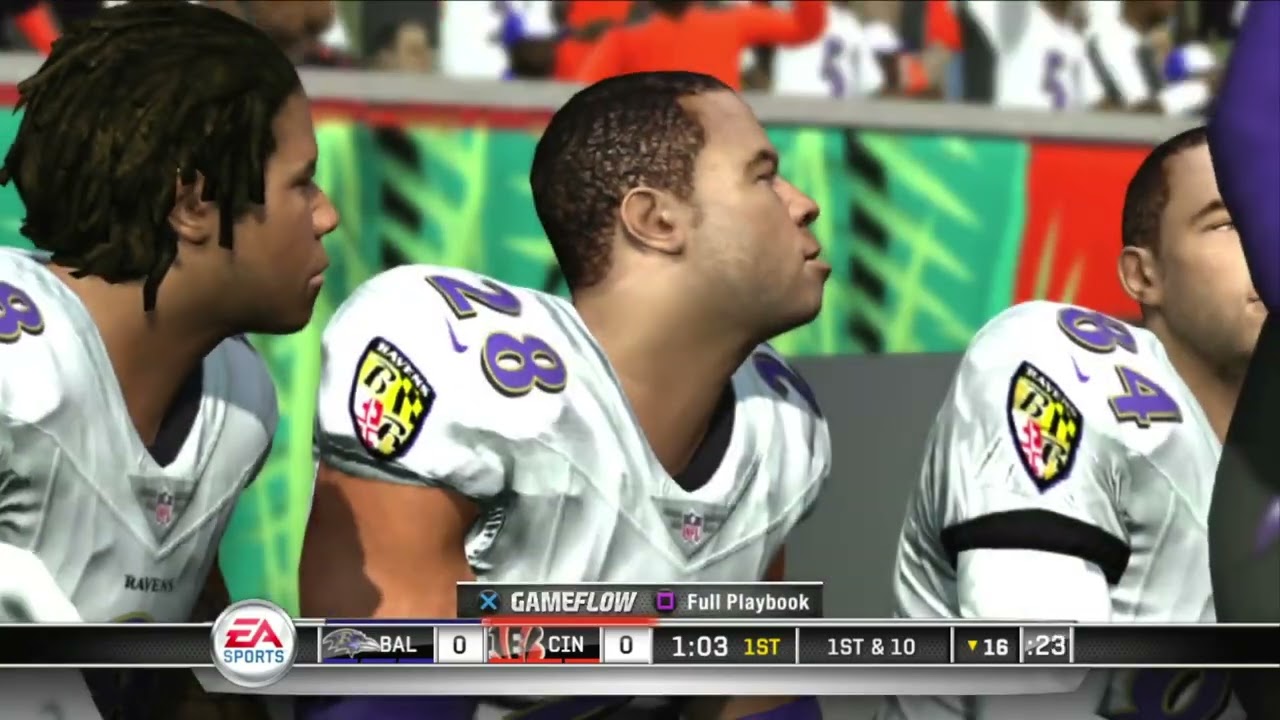 Презентация Reborn Sports Network - Madden 11 Mod Szn 3: «Рэйвенс» победили «Бенгалс» со счетом 3...