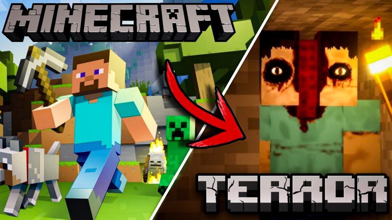 MINECRAFT Está se Tornando Um JOGO DE TERROR...