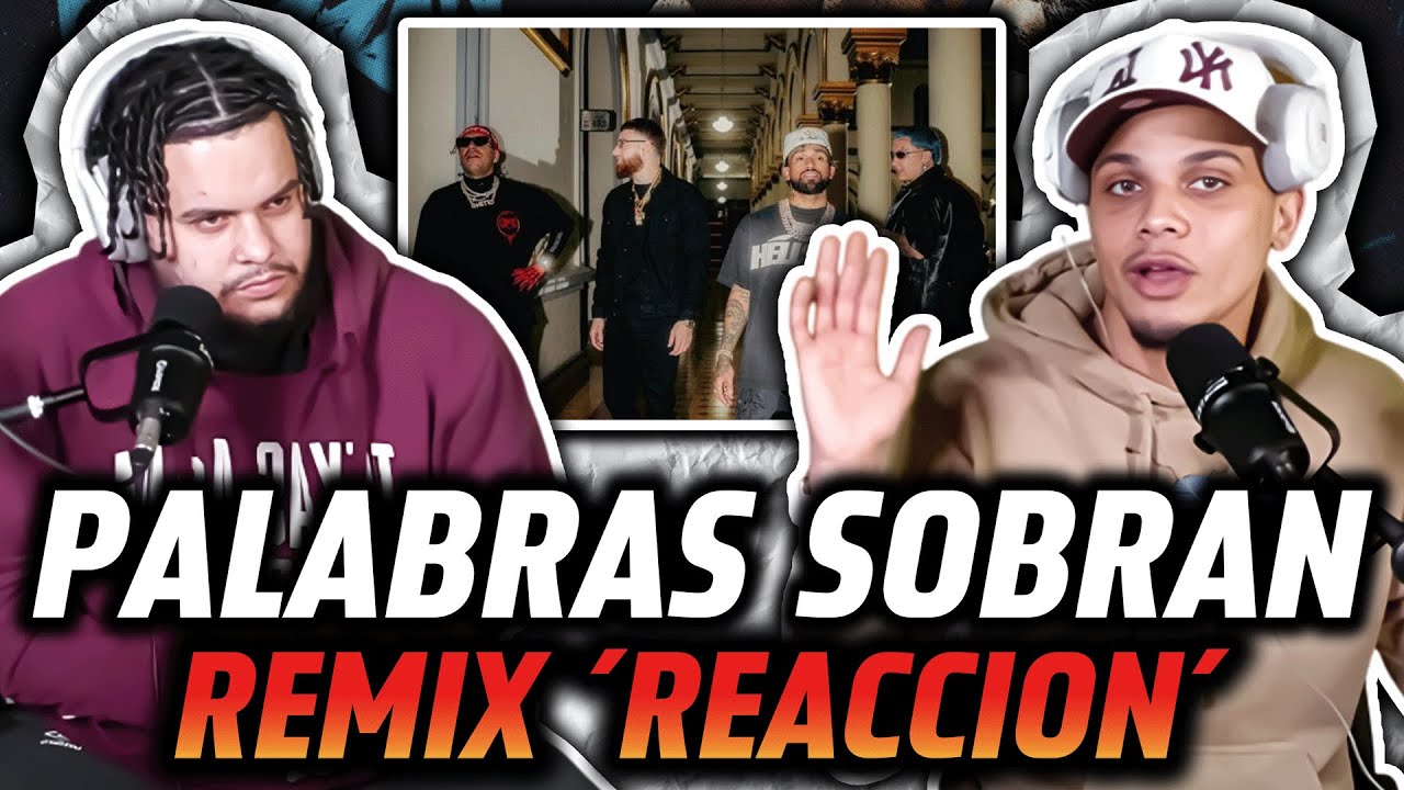 PALABRAS SOBRAN REMIX - BRYANT MYERS, BLESSD, RYAN CASTRO, HADES66 👹 (REACCION) OVELTIME TV