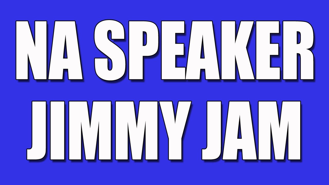 NA Speaker - Jimmy Jam - Narcotics Anonymous Speaker
