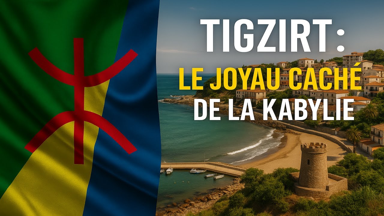 ⵣ TIGZIRT ⵣ : Entre ruines romaines, mer turquoise et identit&eacute; kabyle