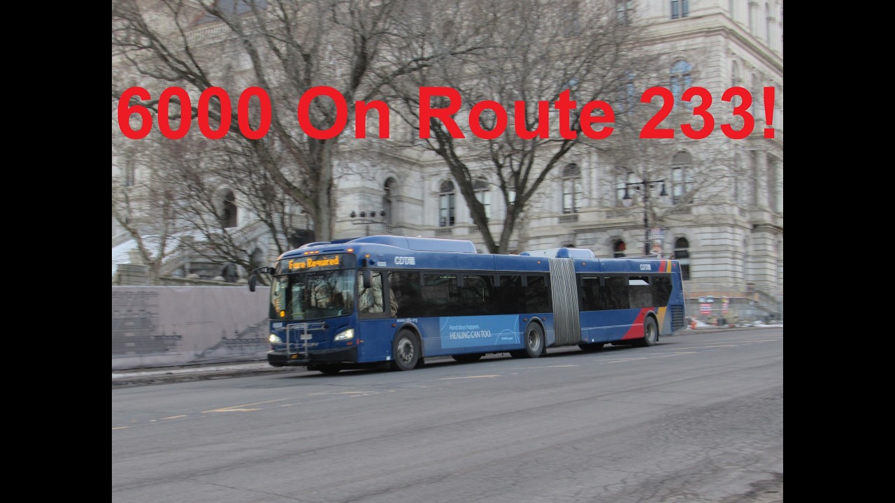 NeoplanDude | CDTA 2015 New Flyer XD60 #6000 On Route 233, To Schodack!