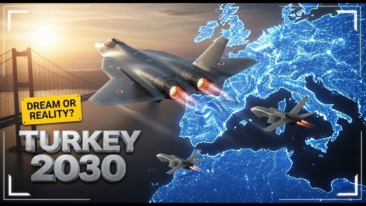 TURKEY 2030: Can NATO’s New Powerhouse Actually Build a 5th-Gen Air Force?