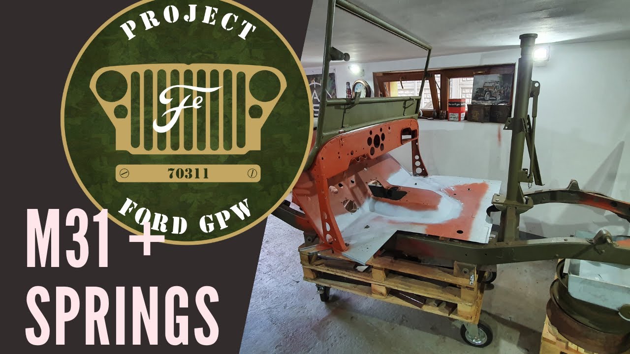 G503 Jeep Willys / Project Ford GPW 70311 - M31 + Springs - Renowacja