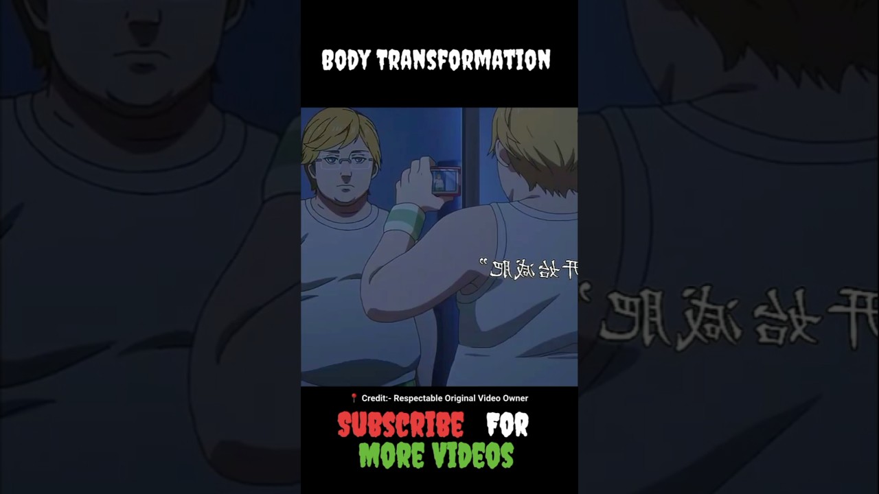 Is this the transformation that comes from self-discipline? #anime #shorts