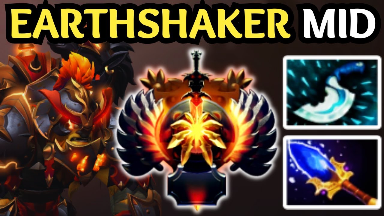 🔥 EARTHSHAKER MIDLANE | ONE SHOT 🔥 DOTA 2 🔥