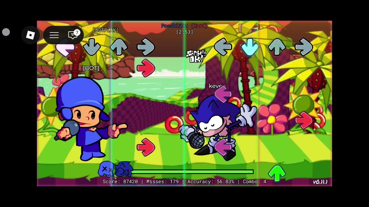 Pocoyo vs hog fnf