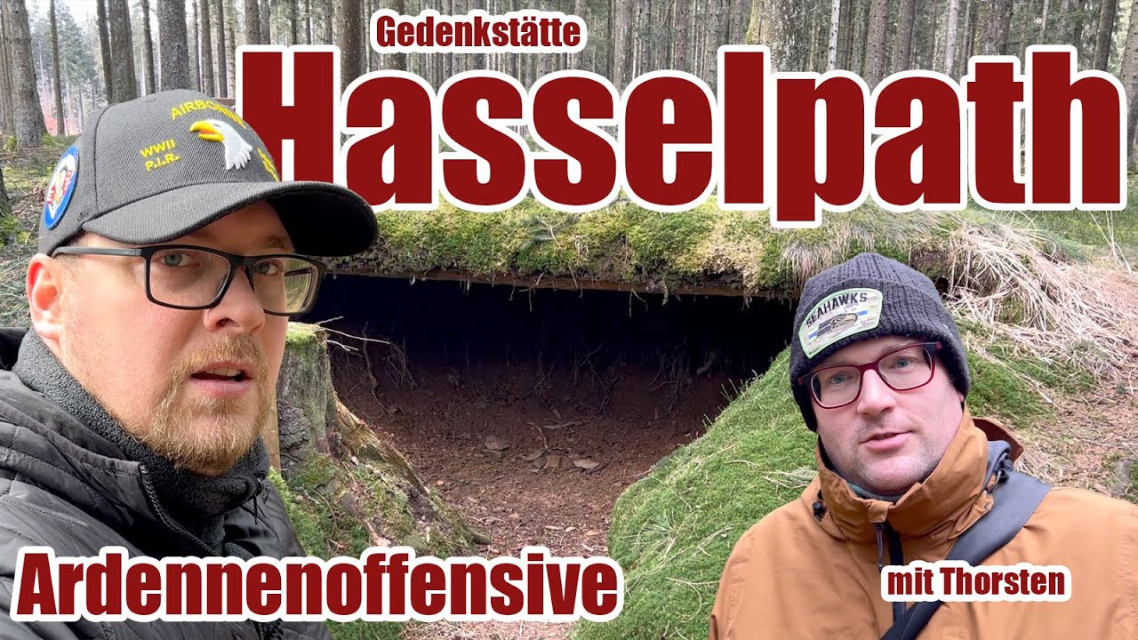 Auf dem TRUPPENÜBUNGSPLATZ ELSENBORN! Besuch der GEDENKSTÄTTE HASSELPATH in Belgien