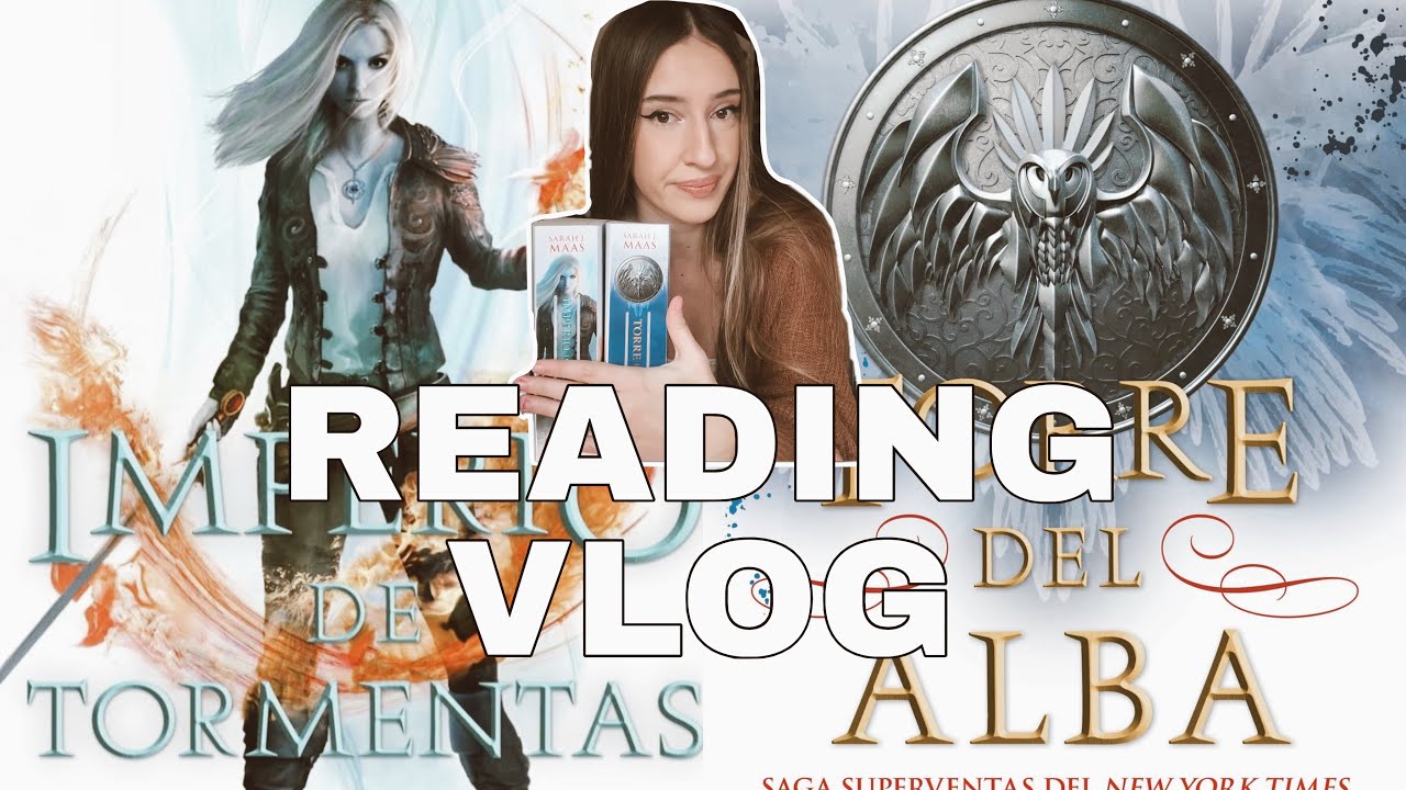 Reading vlog IMPERIO DE TORMENTAS +TORRE DEL ALBA (sin spoilers) | Lectura en tándem | BOOKTUBE 
