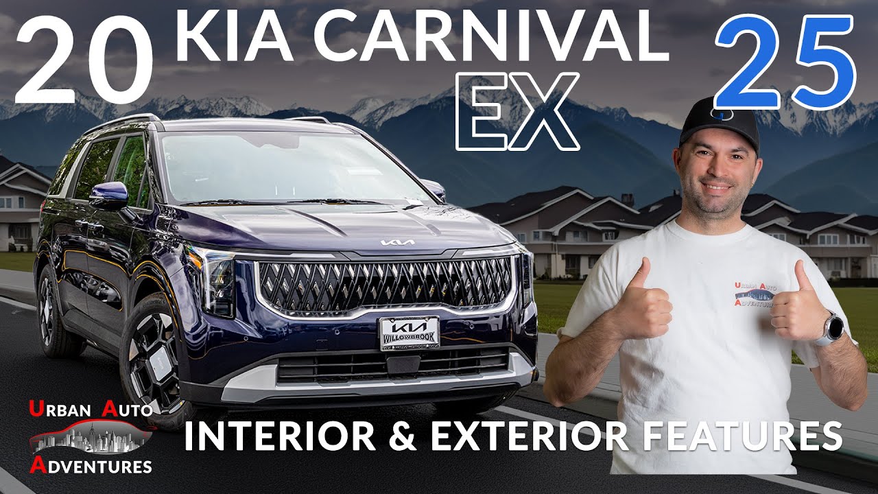 БОЛЬШИЕ ОБНОВЛЕНИЯ о KIA Carnival EX 2025: самый удивительный минивэн!