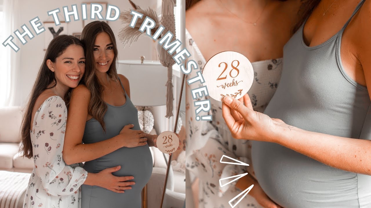third trimester, baby growth update & how we're feeling! | 28 weeks pregnant with twins