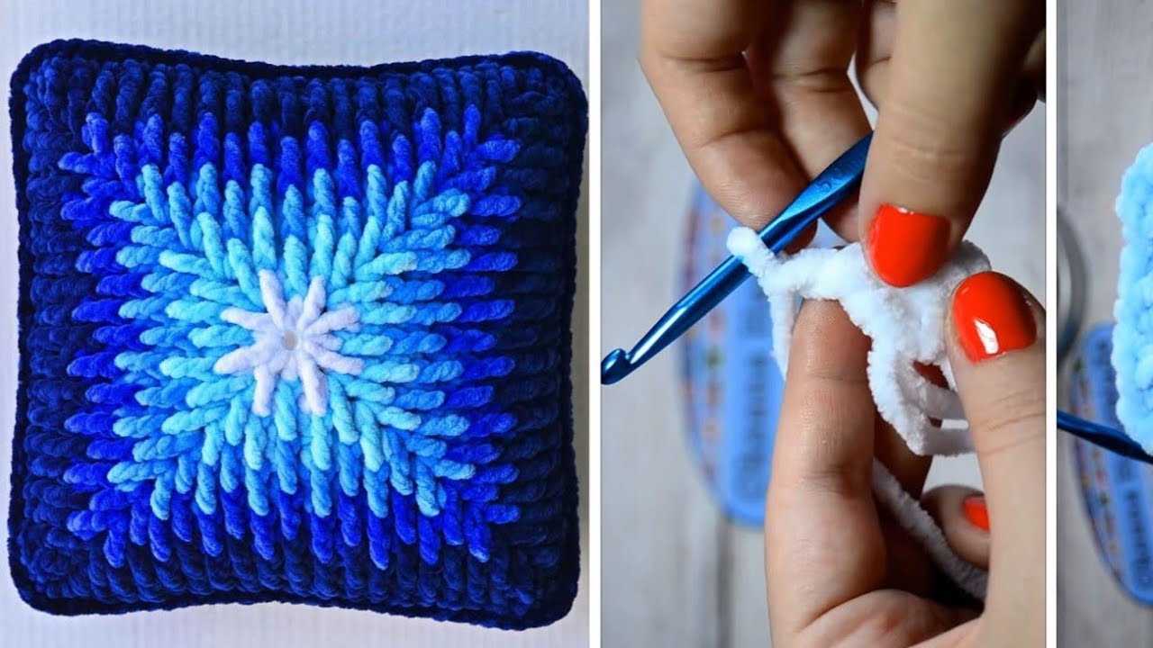 وحدة جراني بغرزة جميلة ومميزة Beautiful granny square
