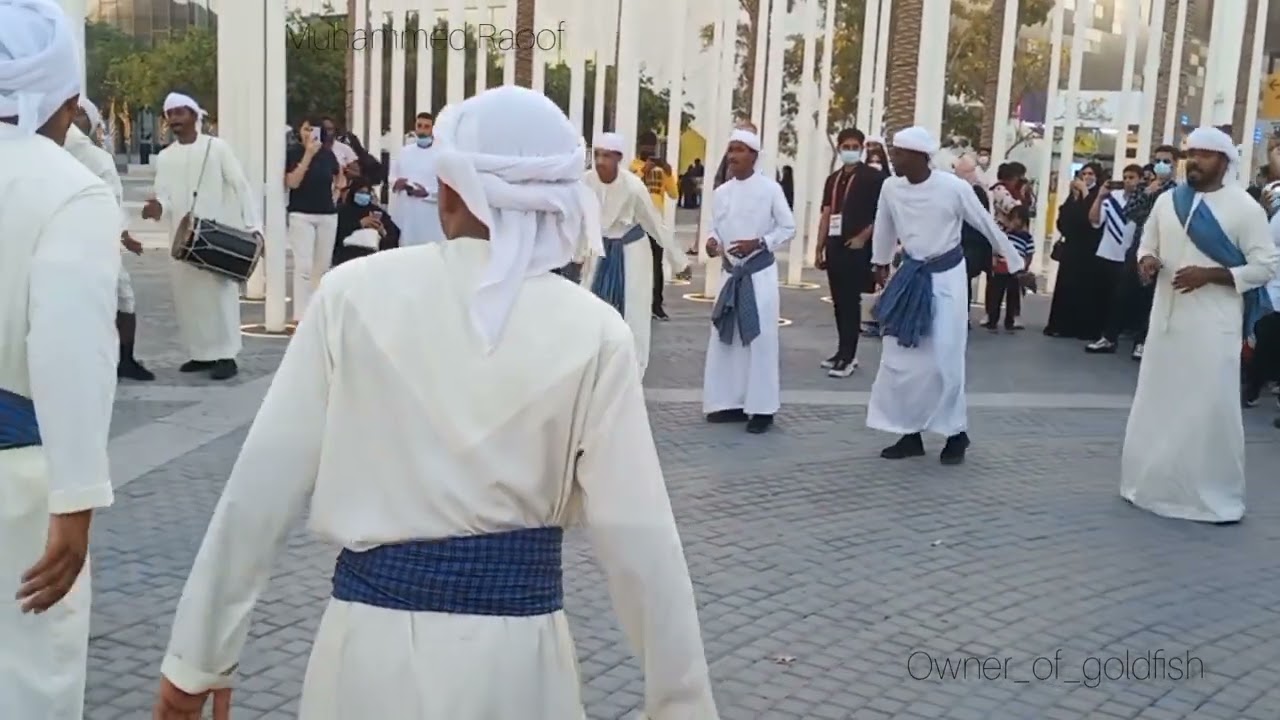 Arabian Traditional Art form (Emirates). From Dubai Expo 2020