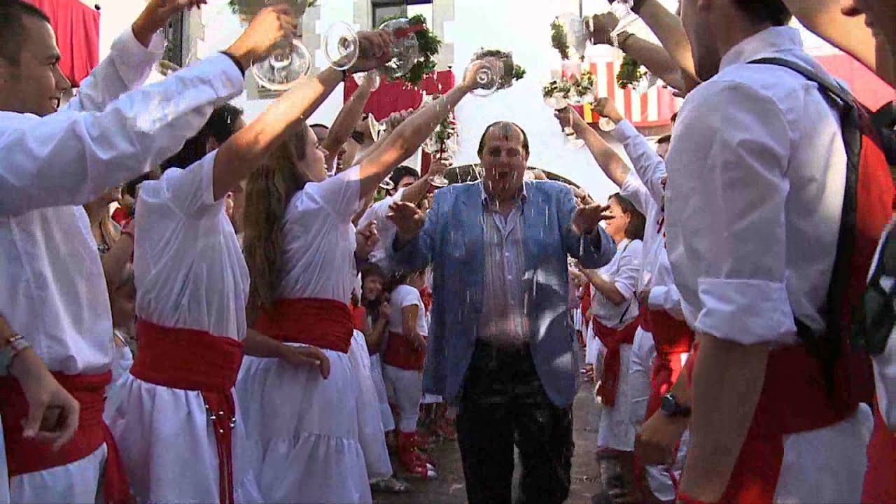 Sant Roc 2014 - Cercavila de gegants i Dansa d'Arenys