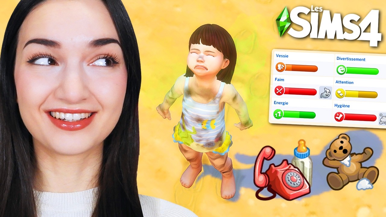 Un bambin peut-il survivre seul sur une île déserte ? 🏝️ | Challenge Sims 4