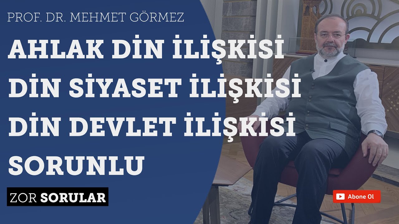 Dindarlığın ahlak krizi