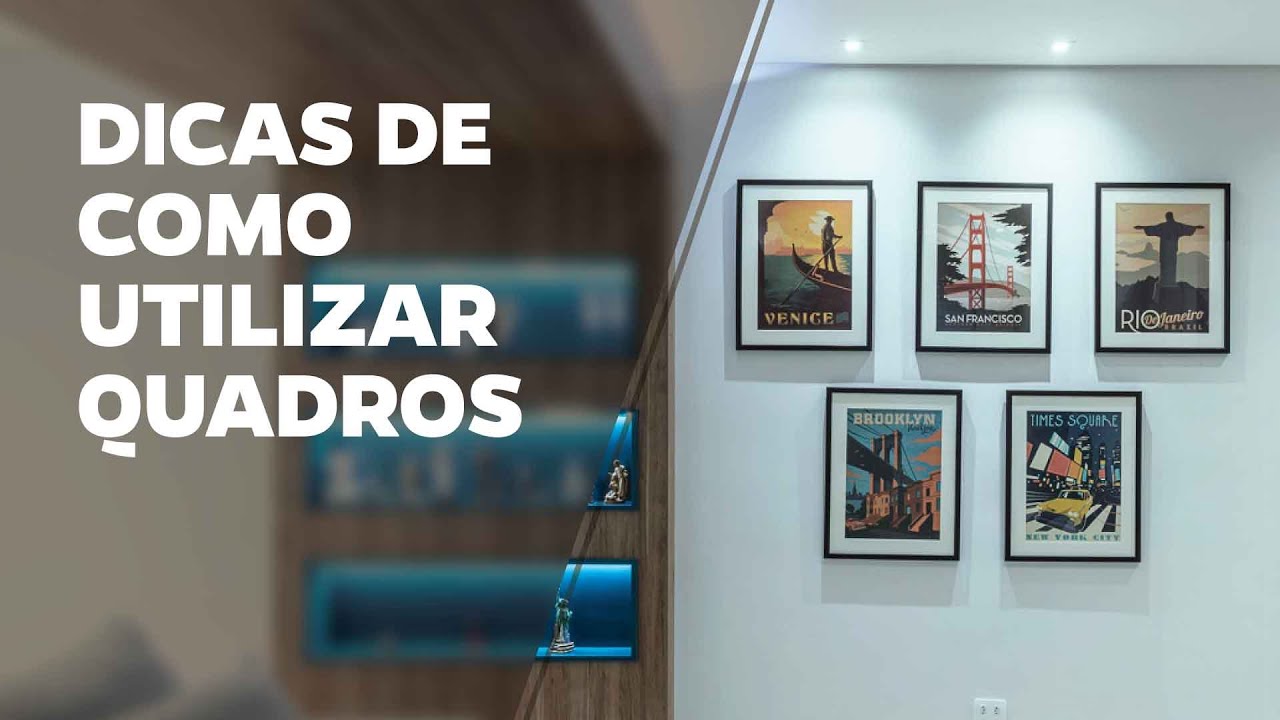 QUADROS NA DECORAÇÃO