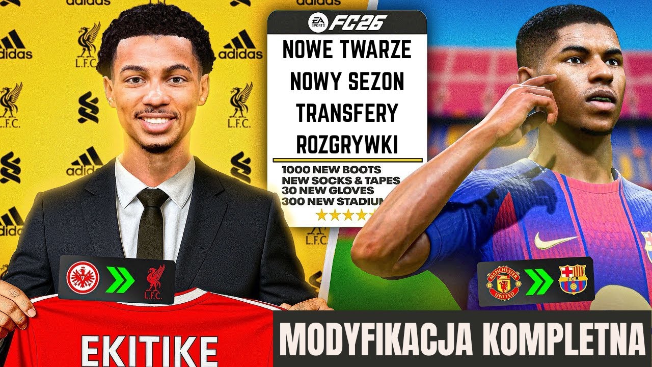 ZAGRAŁEM w EA FC 26! (WIELKI MOD!) | Jak zagrać? Co nowego? [MOD + PORADNIK]