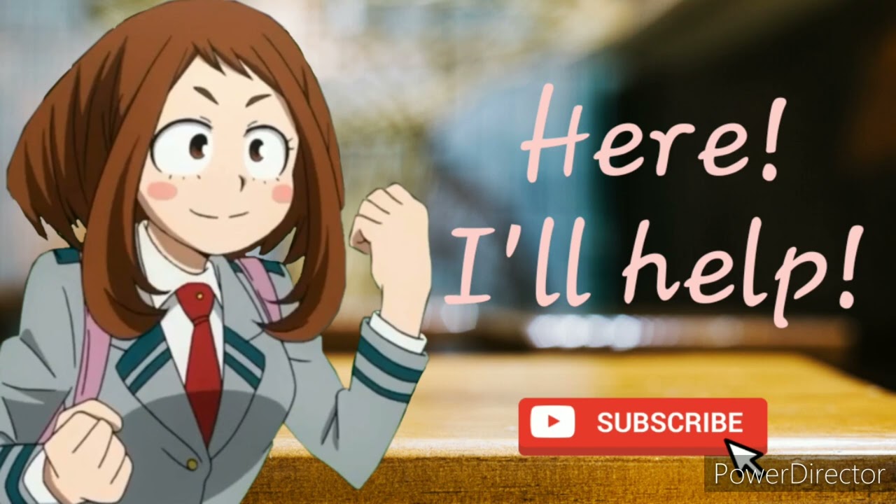 Uraraka helps you study! MHA character audio ASMR💖