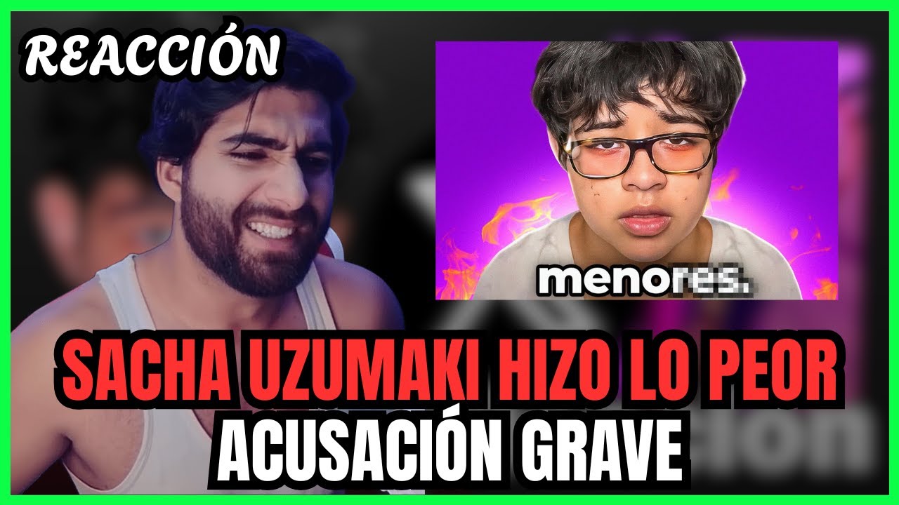 🙀 CARLOS REACCIONA A LA POLEMICA DE SACHAUZUMAKI EL PDF 💥 Demetrio Reacciones
