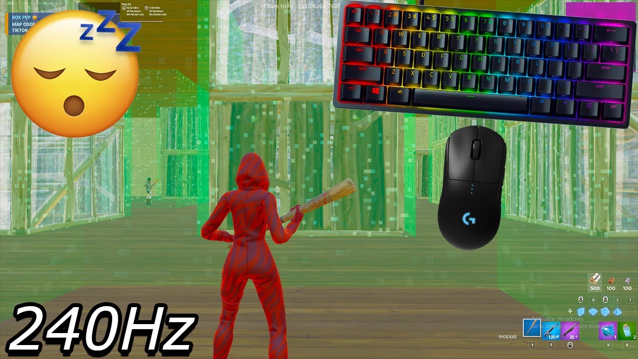 [4K] BOX FIGHTS ASMR 🤩 Razer Huntsman Mini Keyboard Sounds Fortnite 240Hz