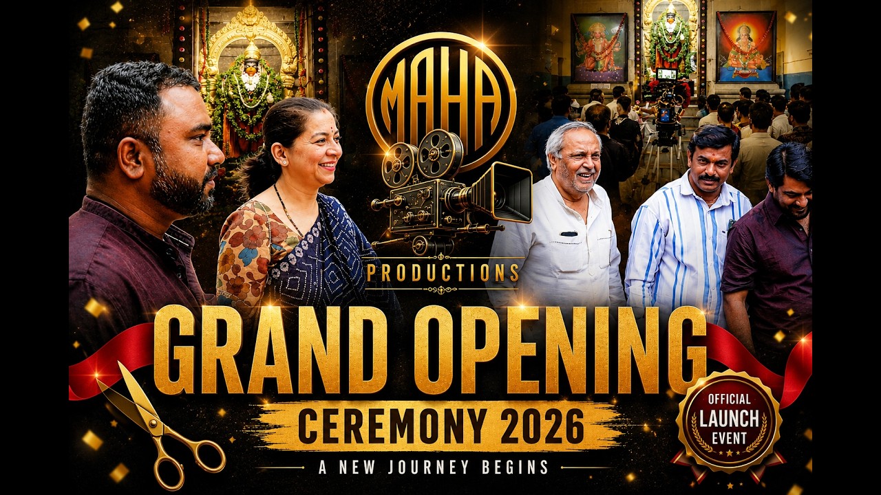 #behindthescenes the scenes,  Maha Productions Grand Opening Ceremony 2026 | Official Launch Event |