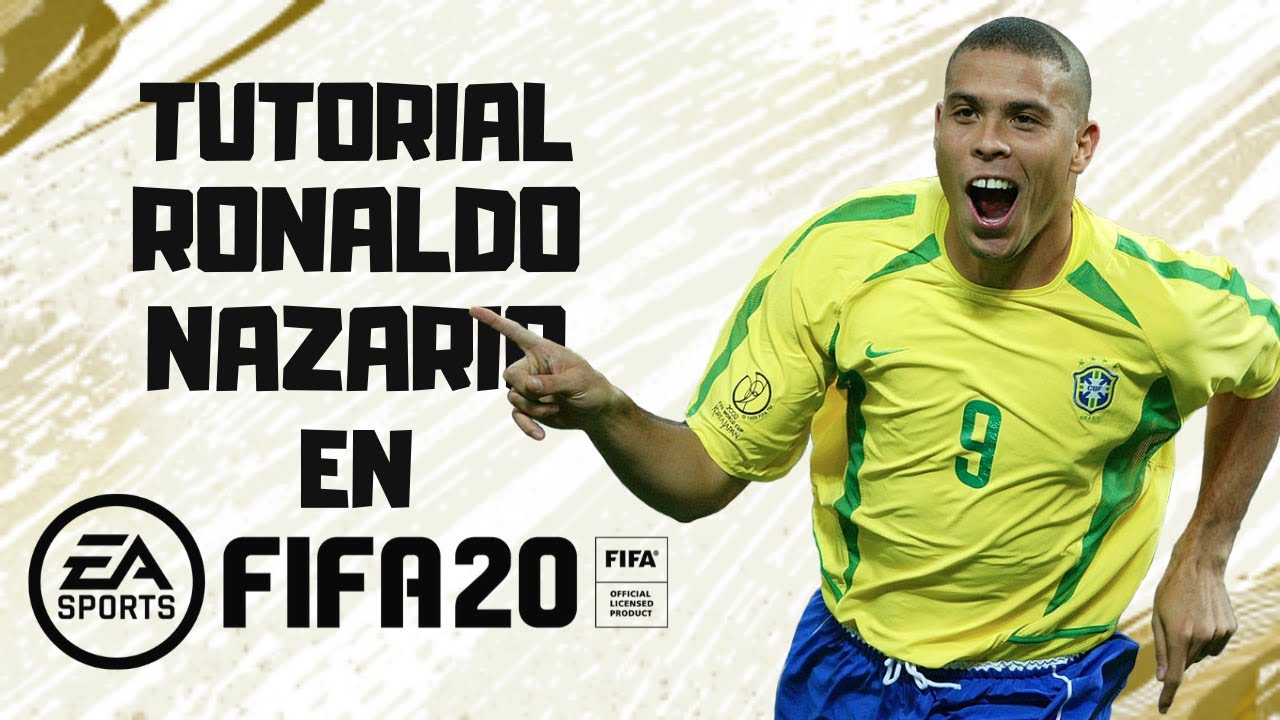 RONALDO NAZARIO EN FIFA 20 - TUTORIAL | LEGEND | STATS