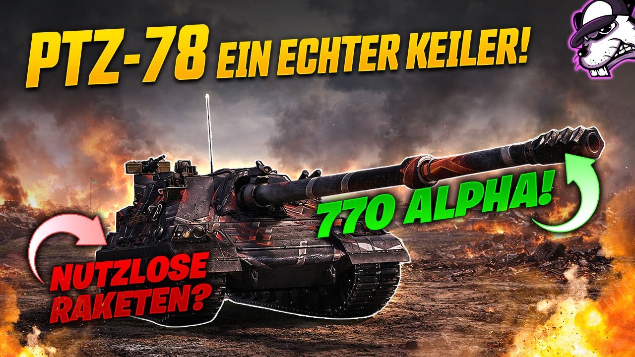 PTZ-78 ist ein echter Keiler! Was zeichnet den Raketen TD aus China aus? [WoT - Gameplay - DE]