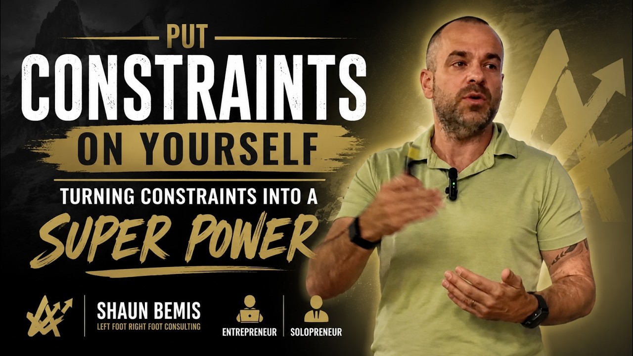 The Entrepreneur&rsquo;s Secret Weapon: Turn Constraints Into Your Superpower