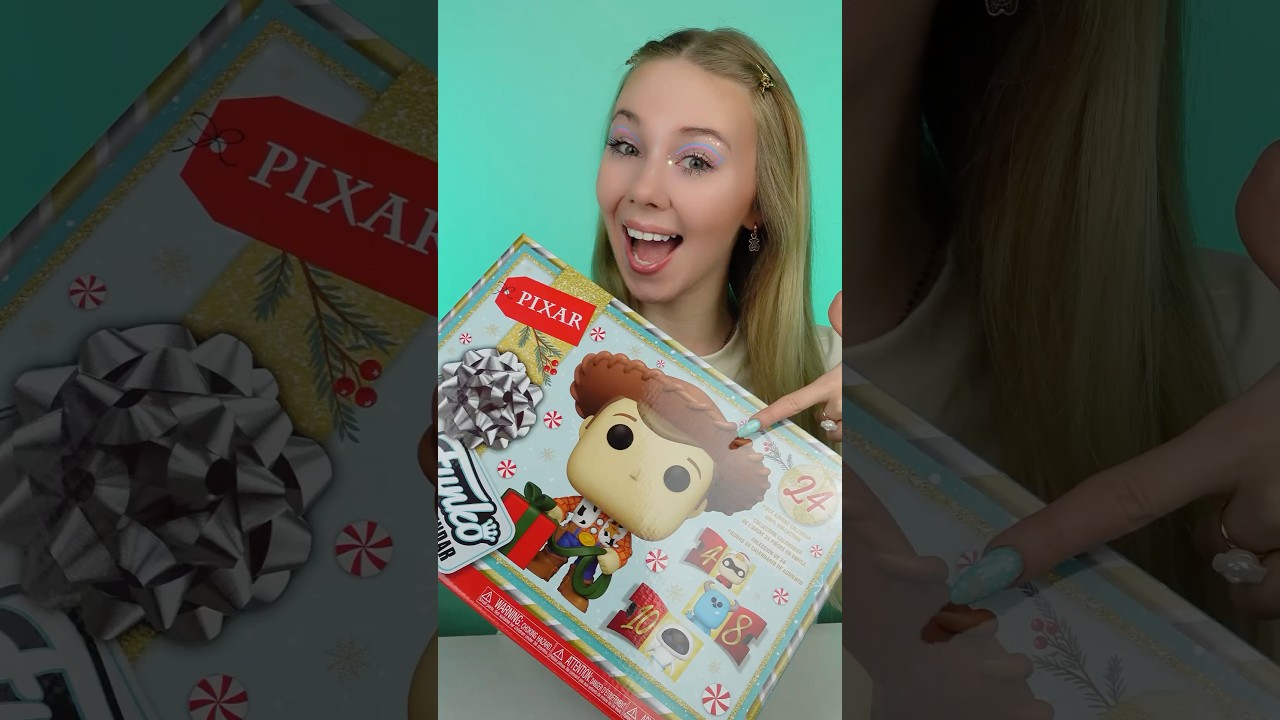 FUNKO PIXAR KALENDARZ ADWENTOWY #pixar #kalendarzadwentowy #otwieram #pattje #funko #figurki #disney