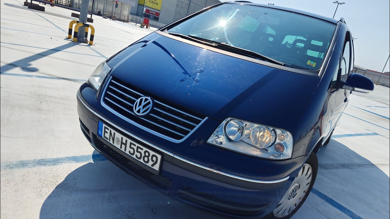 Volkswagen Sharan 1,8 Turbo 2008 rok 7os. Prezentacja