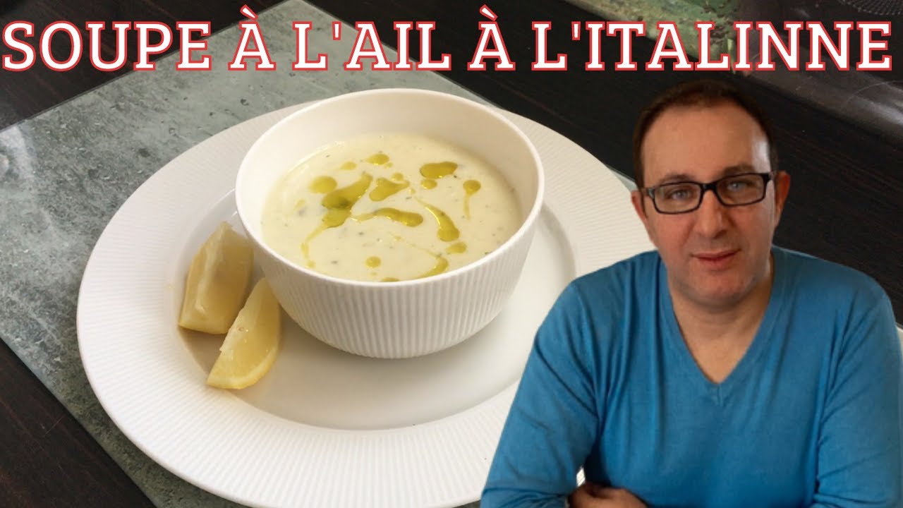 Recette facile de soupe à l'ail