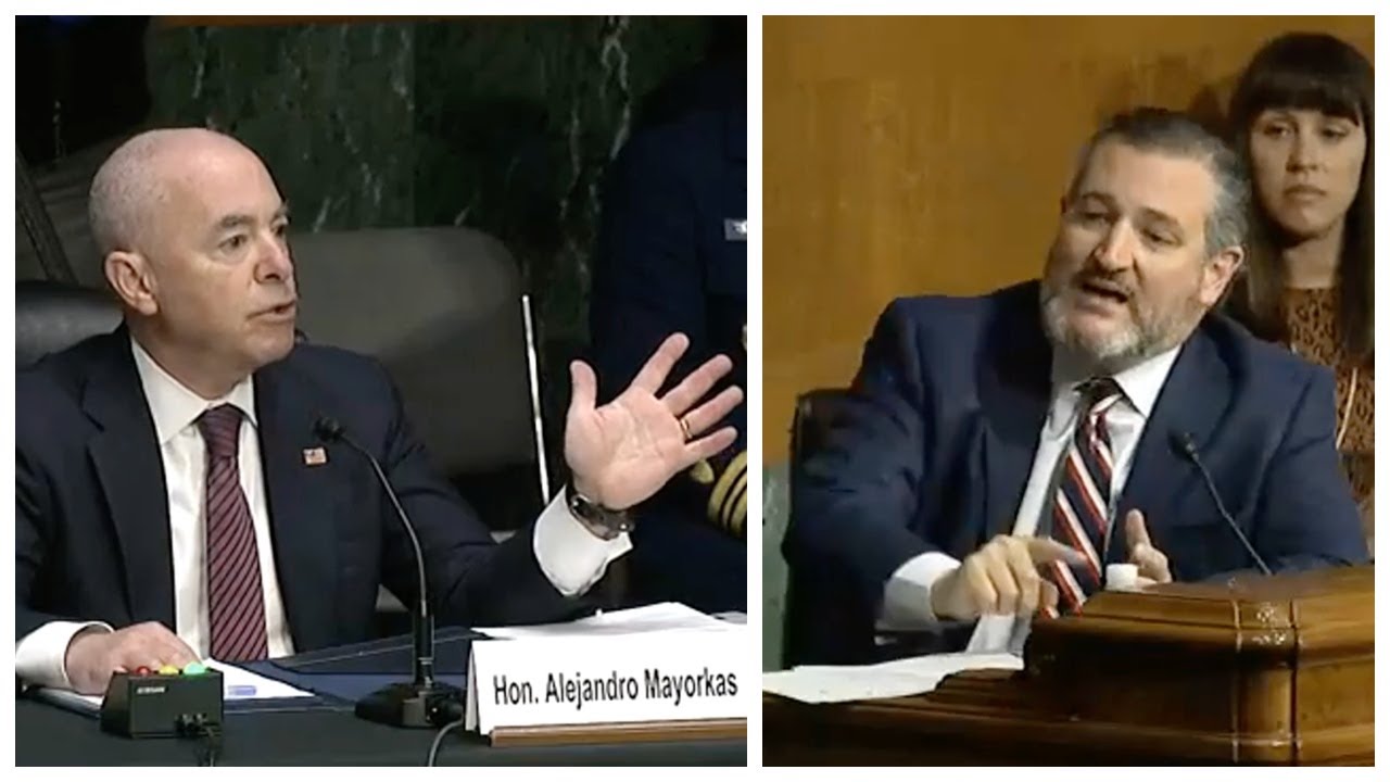 KIDS IN BIDEN CAGES: Cruz RIPS Mayorkas For Refusing to Answer Questions about the Border Crisis!