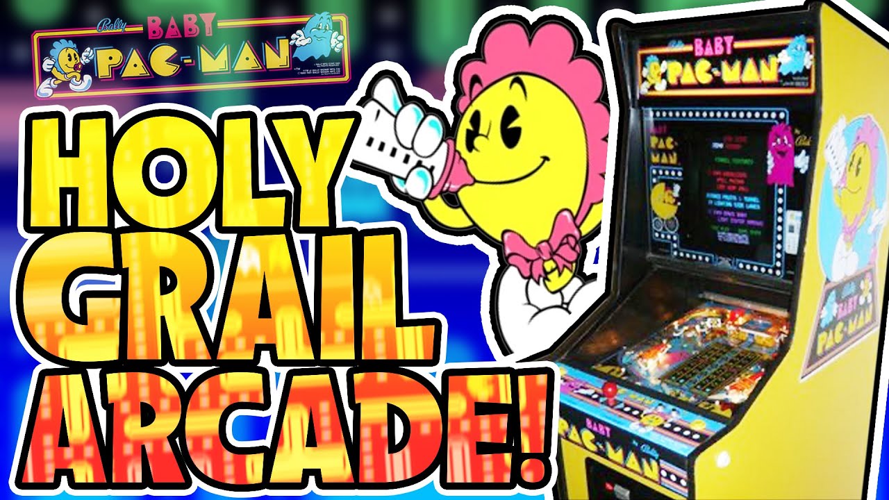 Holy Grail Arcade & Pinball Hybrid - Baby Pac Man!