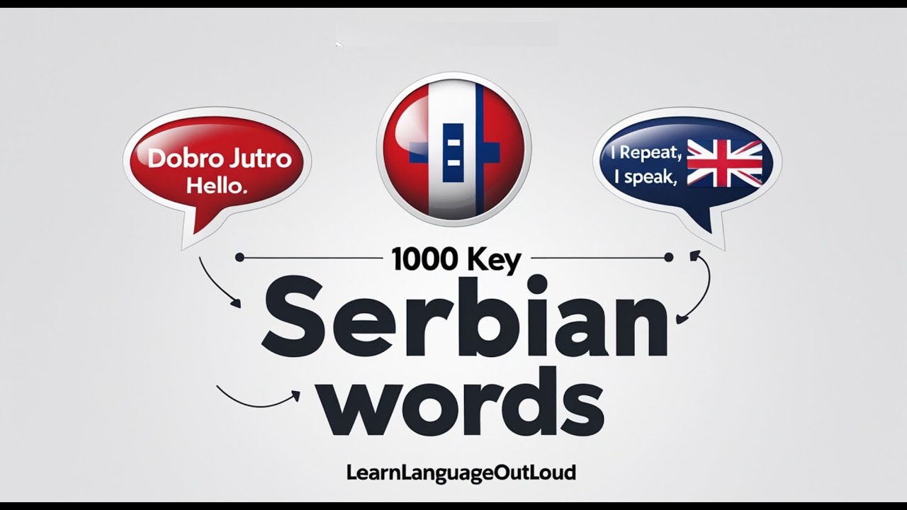 1000 Key Serbian Words: Listen, Repeat, Speak