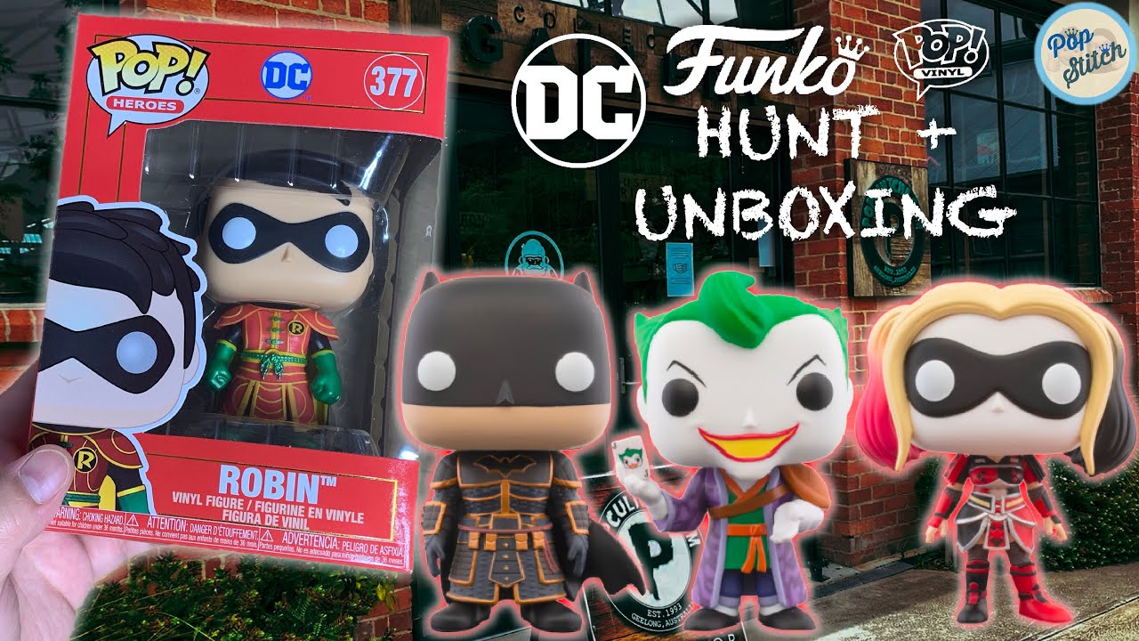 Unboxing DC Imperial Palace Funko Pop Vinyl + Pop Hunt at Popcultcha