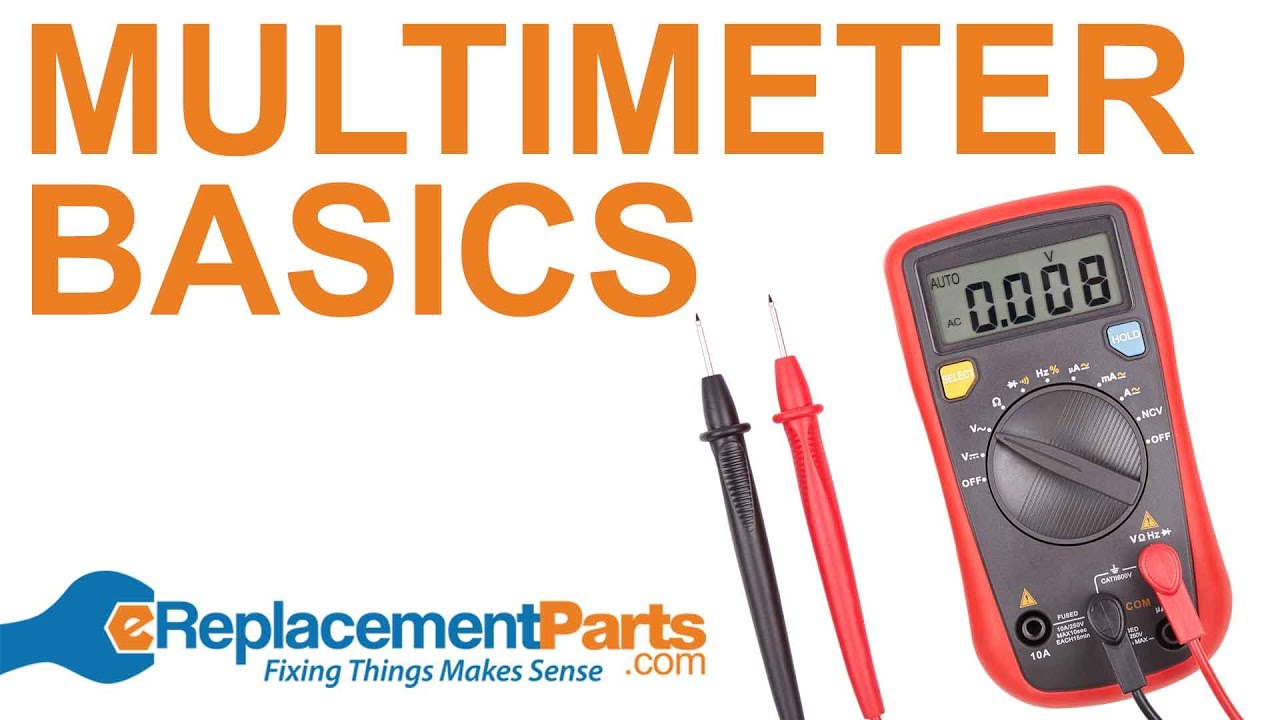 How to Use A Multimeter | Power Tool Multimeter Basics | eReplacementParts.com