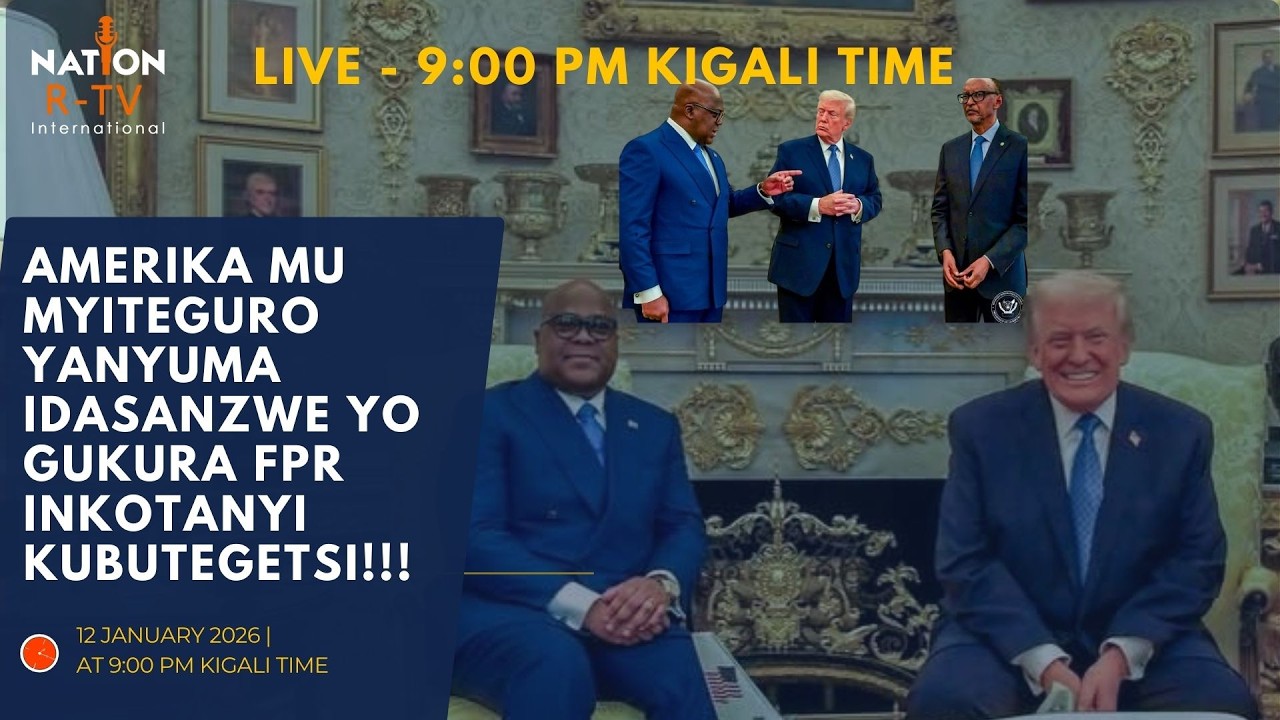 AMERIKA MU MYITEGURO YANYUMA IDASANZWE YO GUKURA FPR INKOTANYI KUBUTEGETSI