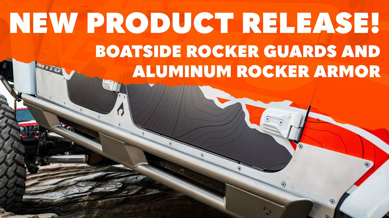 Introducing our NEW Rocker Armor & Boatside Rocker Guards!