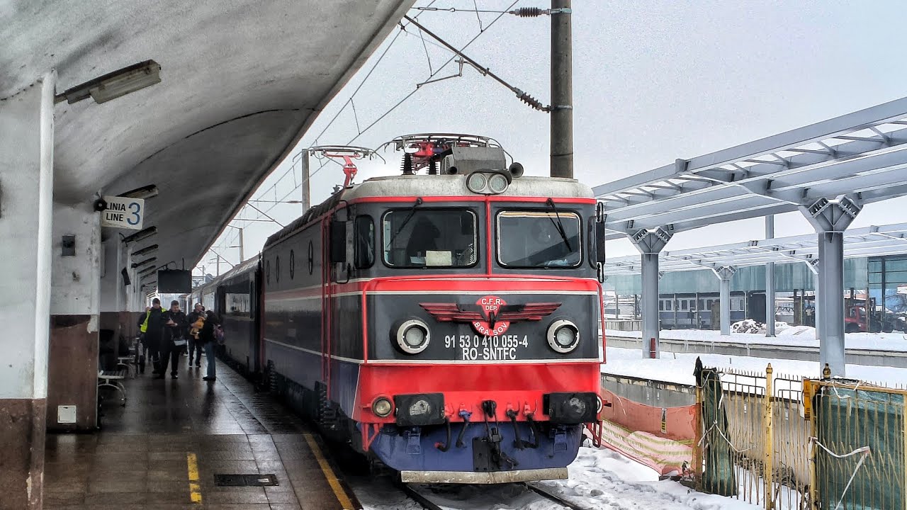 EA 055 cu IR 1833 Iași Timișoara Nord