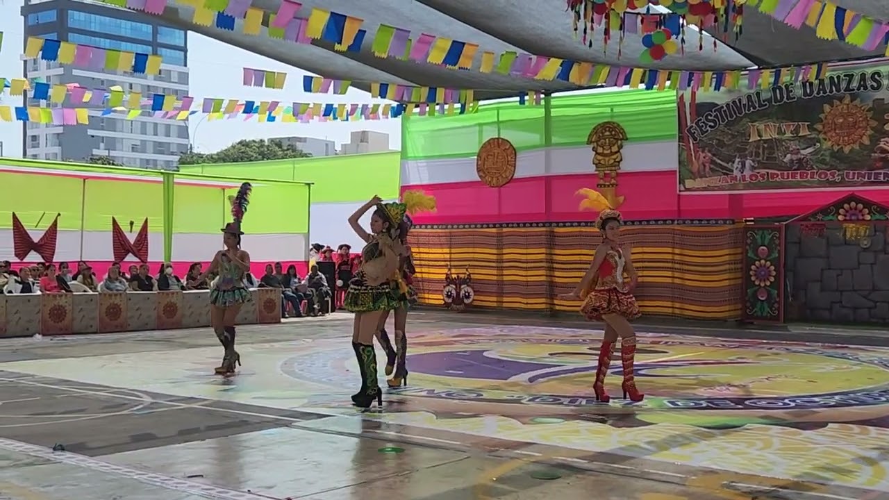 Elenco Danzas Breña en Sede Confucio. Festidanzas 2023