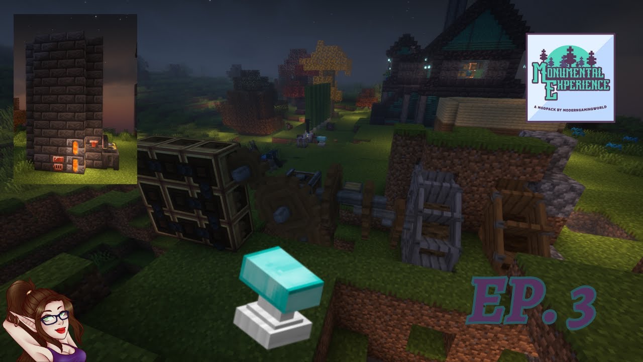 Making a Diamond Anvil Finally w/  @GeekTechMedia  Monumental 1.19.2  [ Day 4/730]