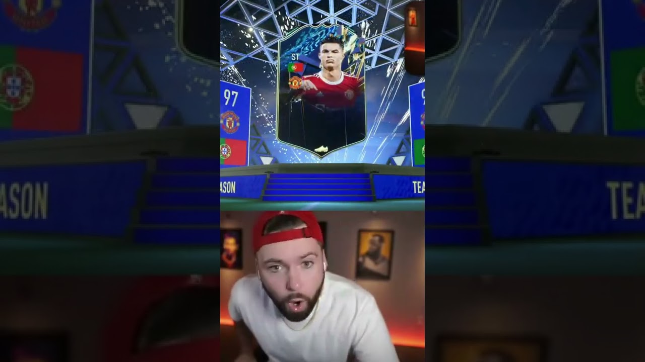 I actually packed TOTS Ronaldo