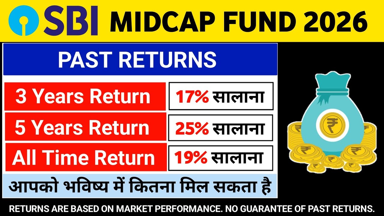 SBI BEST LUMPSUM MUTUAL FUNDS 2025 | SBI BEST LUMPSUM INVESTMENT IN 2025 | SBI MIDCAP FUND |