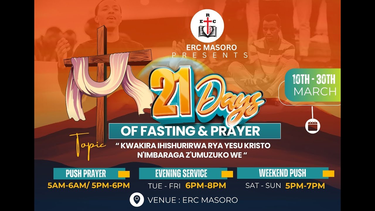 PUSH PRAYER DAY 1 OF 21 DAYS OF PRAYER&FASTING 2024