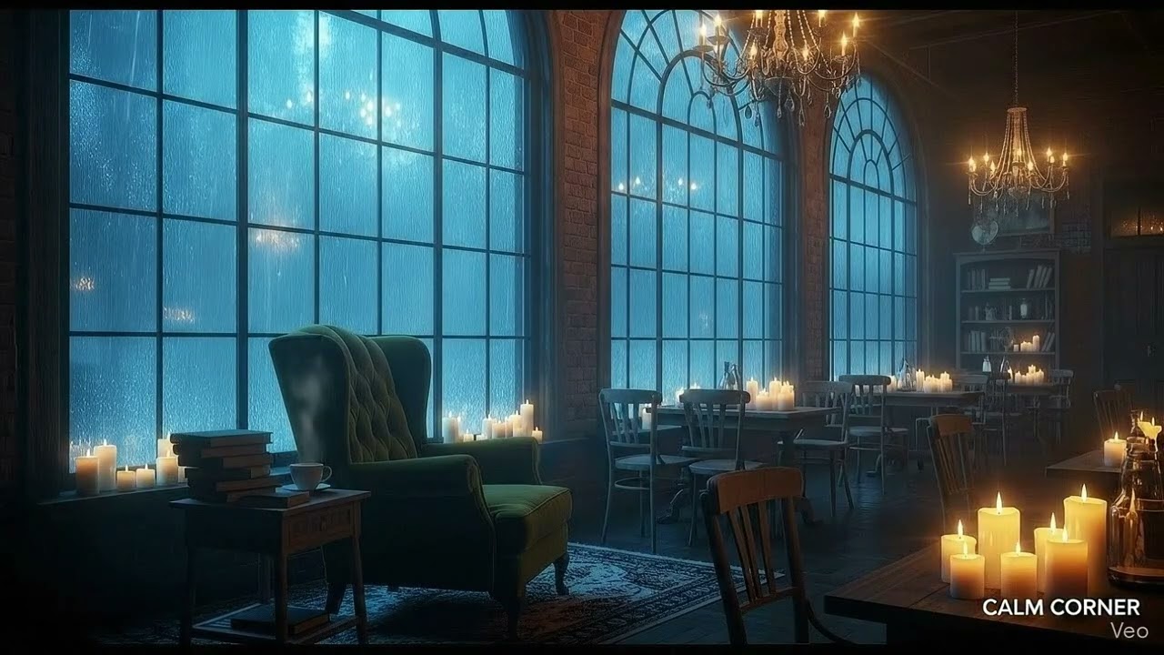 [ #Calm Corner 27 ] Relaxing Jazz for Study, Work & Focus | Cozy Coffee Shop Ambience
