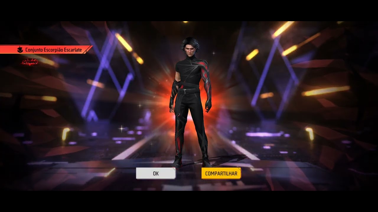 PEGANDO EMOTE MARTELÃO E O CONJUNTO ESCORPIÃO ESCARLATE -  PRESENTEANDO ESCRITOS 