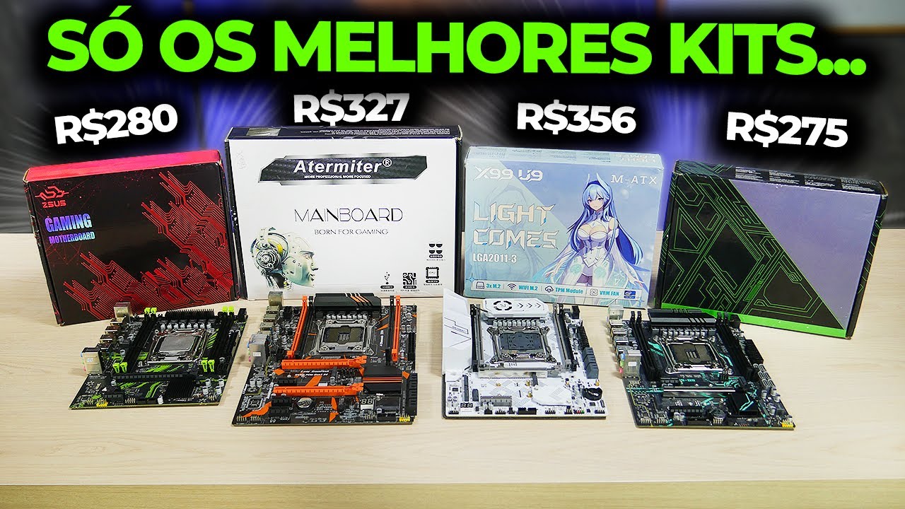 MELHORES KITS XEON X99 PARA COMPRAR HOJE! (PREPARADOS PARA 2025)