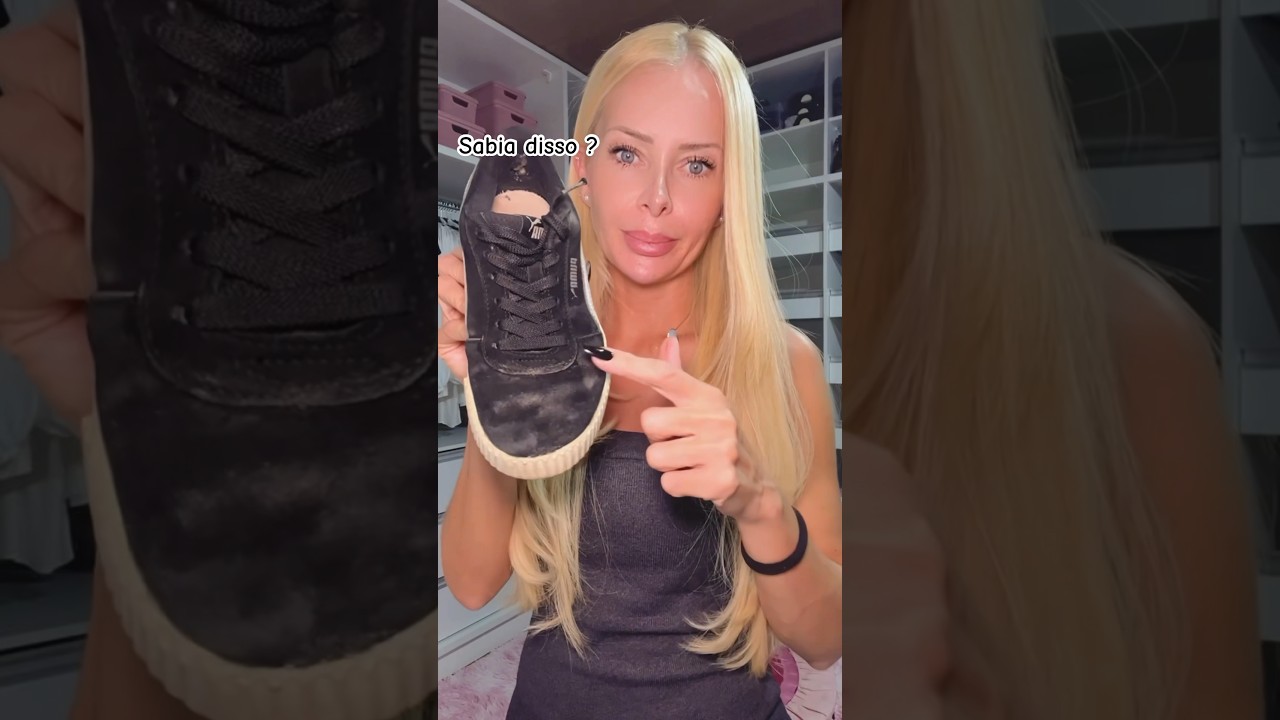 Recupere a camur&ccedil;a dos seus sapatos #ficadica #sapatos #dicas #shoes #antesedepois